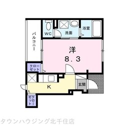 カレント　六笠の物件間取画像